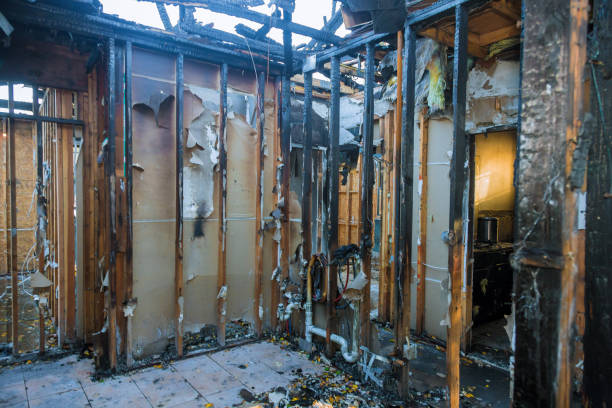 Professional Fire Damage Removal technician working in Great Falls, VA